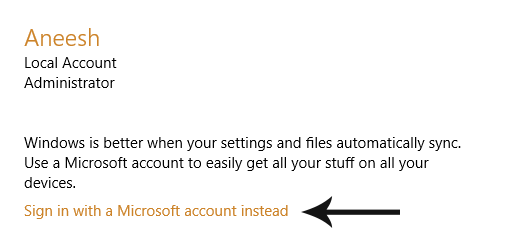 Sign In Microsoft Account`