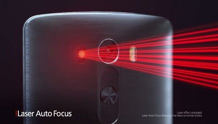 Laser autofocus