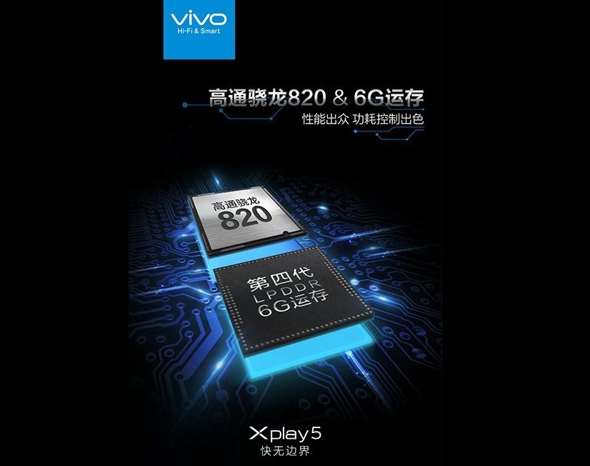 Vivo Xplay 5 with 6GB RAM
