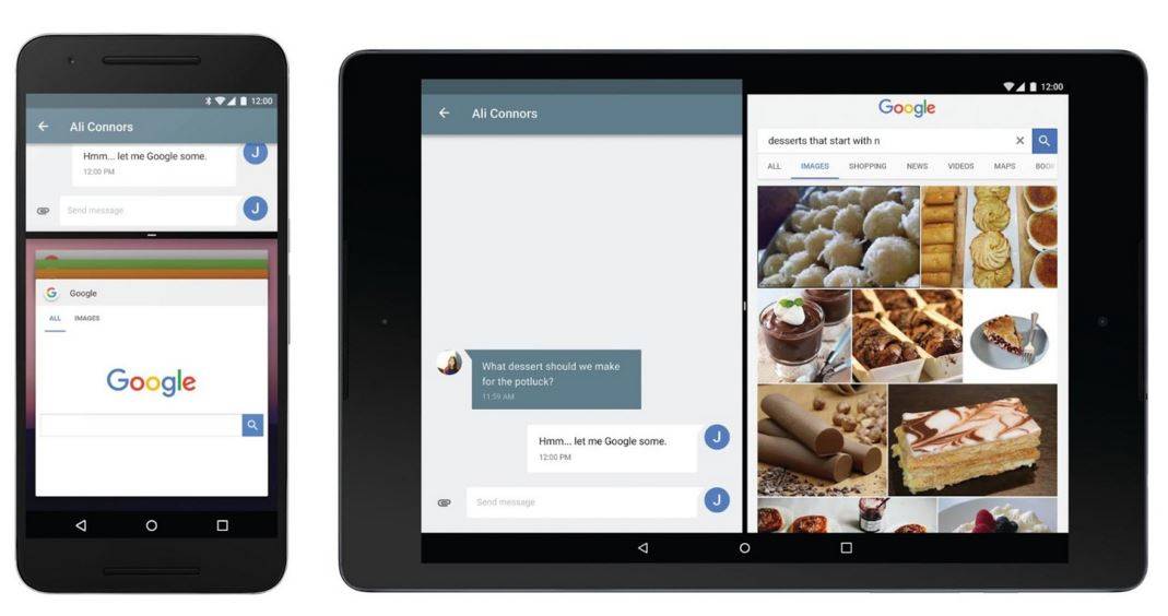 Android N developer preview features