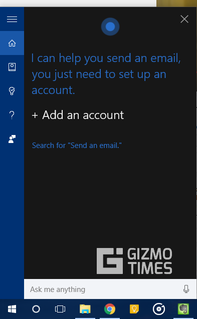 Cortana Send an Email