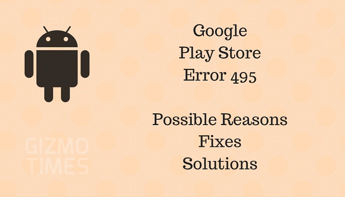 Unduh App Google Play Store Error 495 Cant