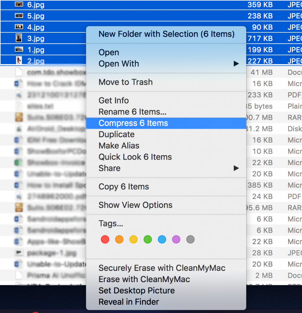 Create Zip Files In Mac Os X