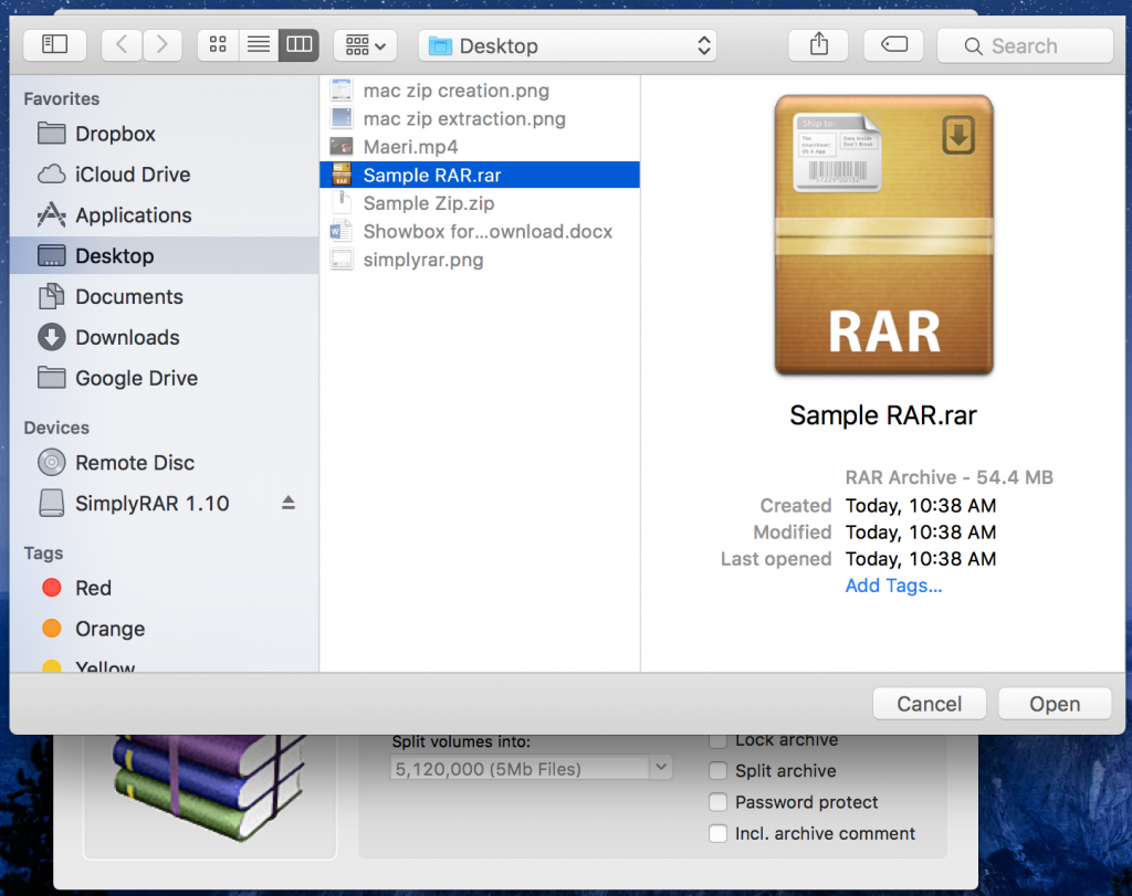 Rar Software For Mac Os