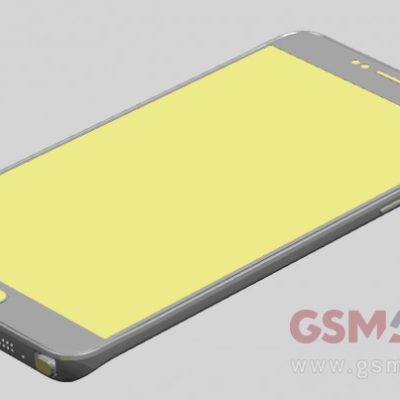 Samsung Galaxy Note 5 Render