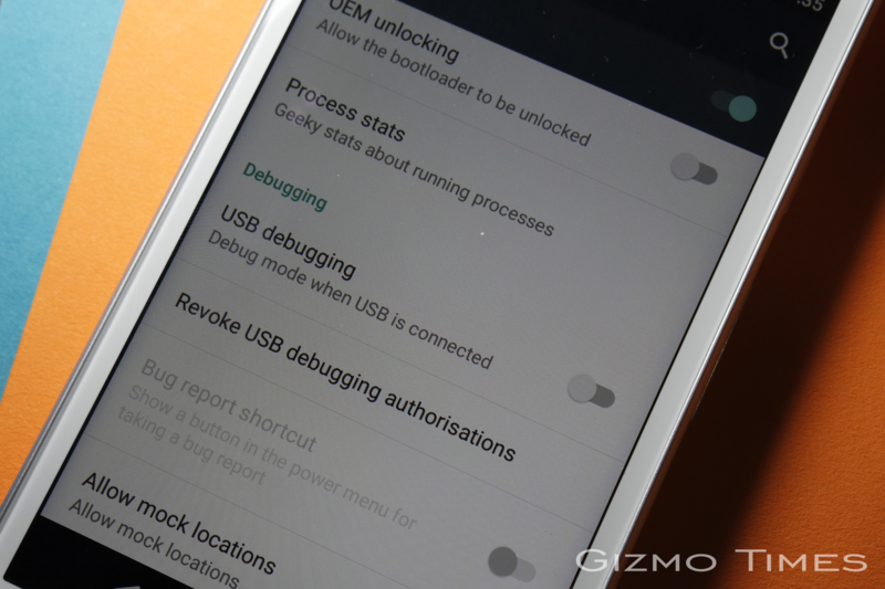 Motorola Moto G 3rd gen. USB Debugging