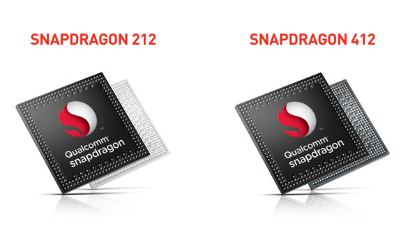 Qualcomm Snapdragon 412 and 212