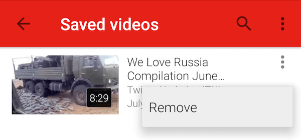 Youtube Offline Remove