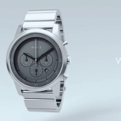 Sony Wena Wrist Smartwatch