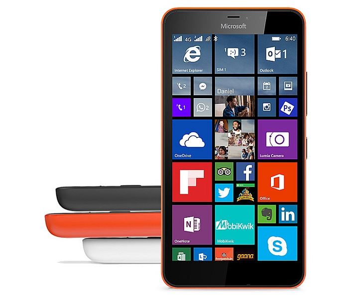 Microsoft Lumia 640 XL LTE and Dual SIM launched in India