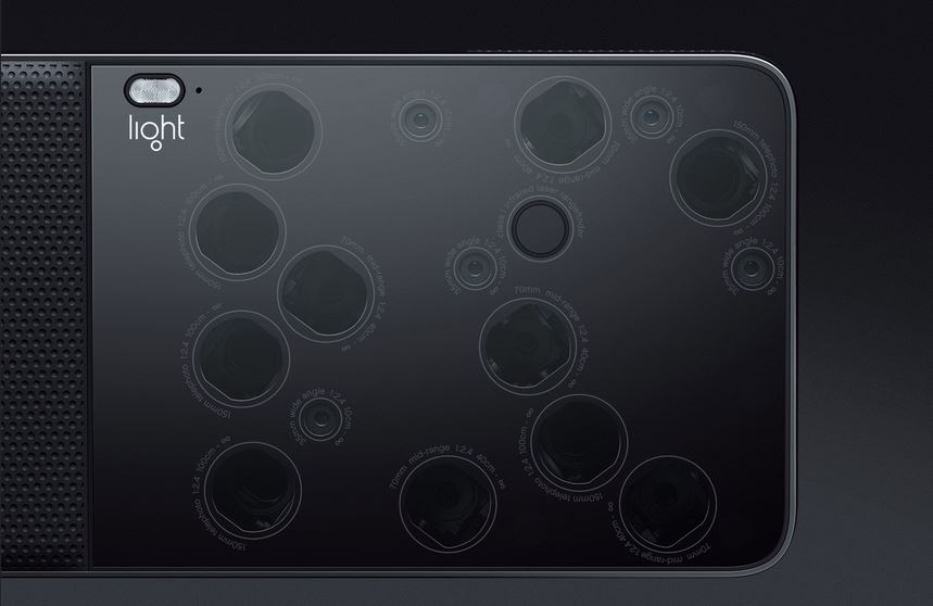 Light L16 is a compact camera with the power of a DSLR with 16 camera