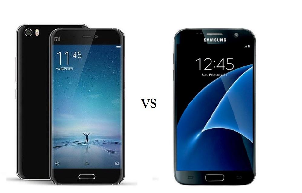 Xiaomi mi 5 vs galaxy s7