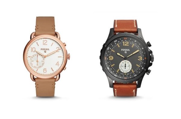 Fossil Q Tailor and Q Nate Smart Analog Movement watches