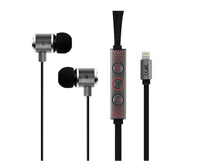 boAt DSP 4000 with Apple approved lightning connector earphones launched for Rs. 4999