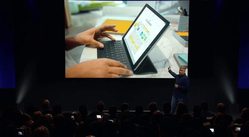 iPad Pro 9.7-inch with keyboard