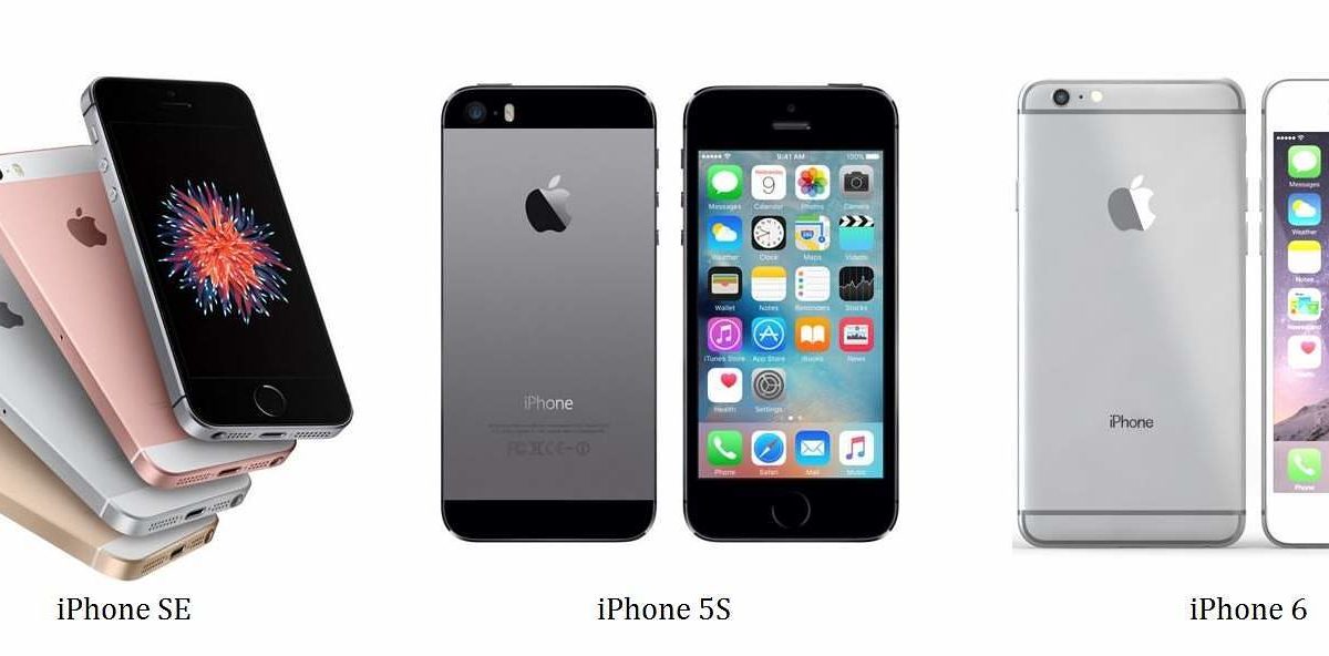 SE vs iPhone 5S vs 6 Comparison - Similarities and Differences