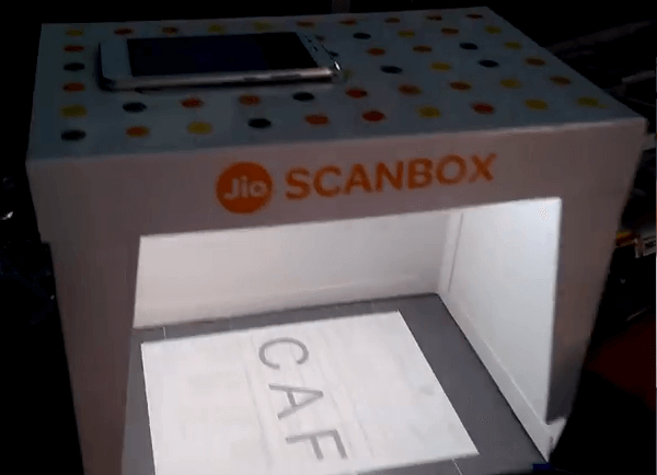Reliance Jio Scanbox
