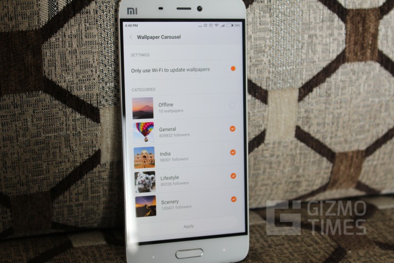 Setup Xiaomi Mi 5 Lock Screen to Auto-update Wallpapers Setup Xiaomi Mi 5 Lock Screen to Auto-update Wallpapers