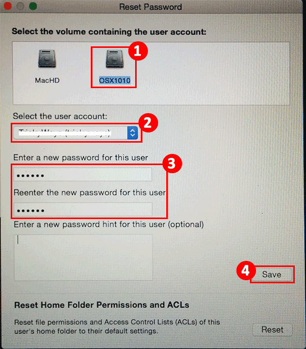 find the password for new mac computer