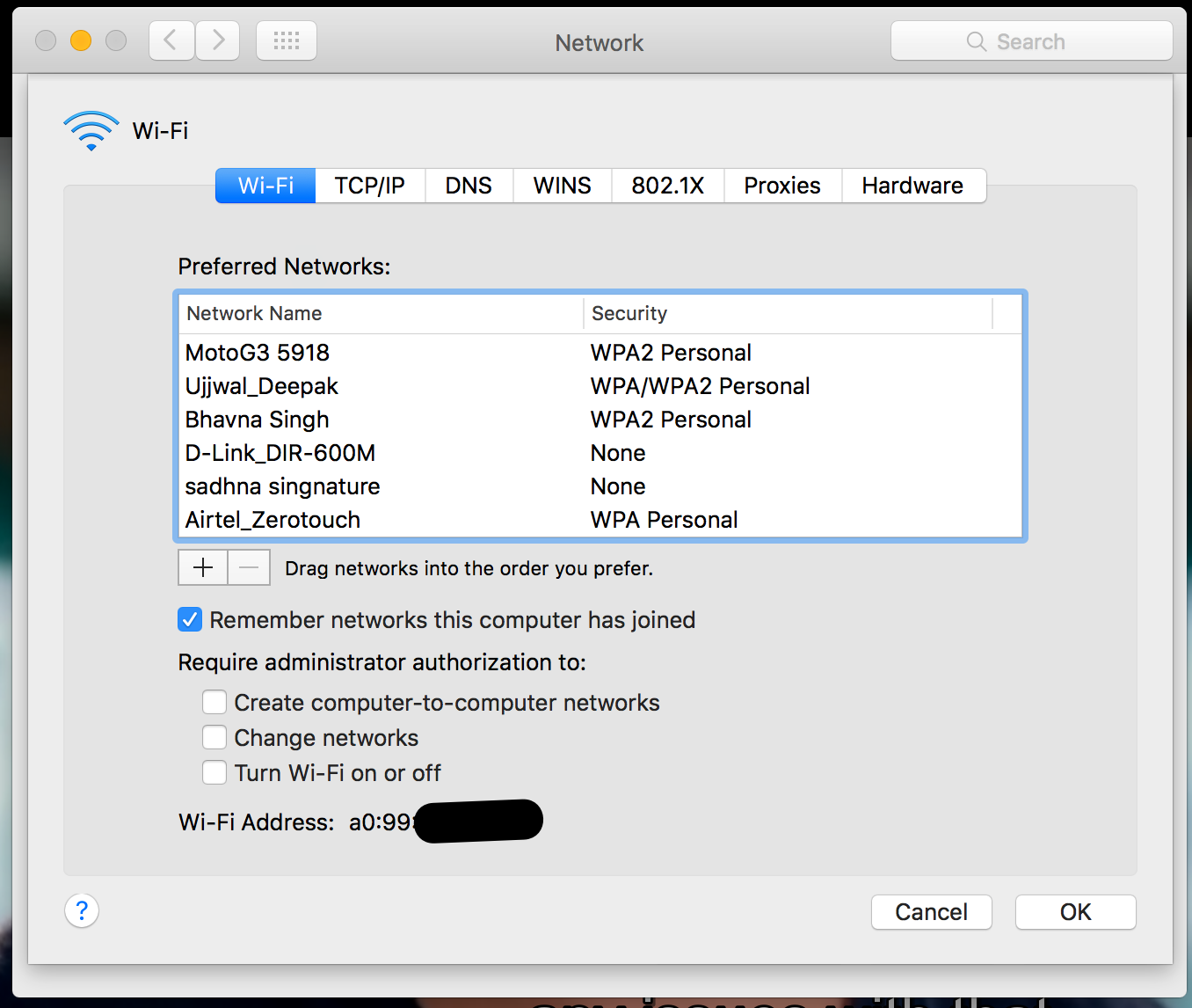 Mac address assignment by manufacturer