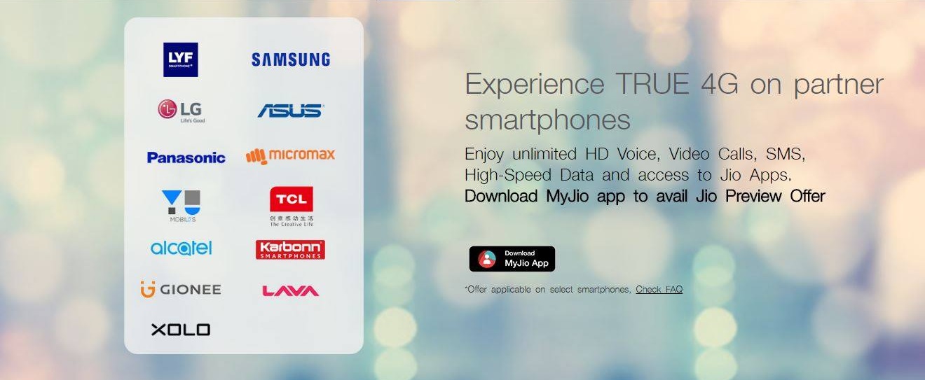 Gionee Phones with Jio SIM