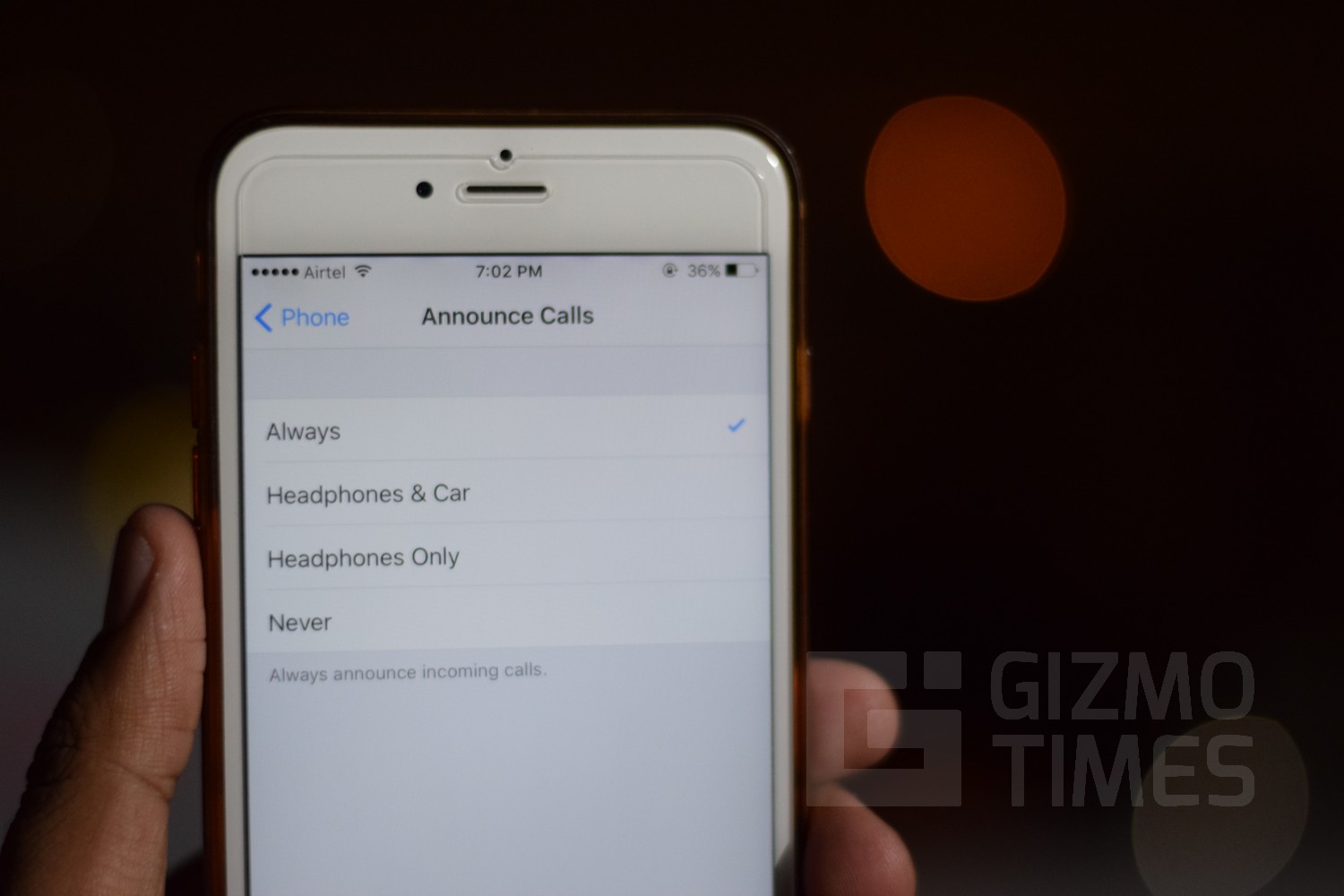 iOS 10 Announce Calls