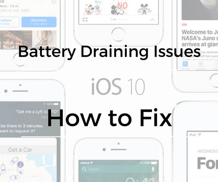 iOS 10 Battery Draining Issue – How to fix poor battery life