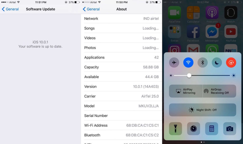 Download iOS Software Update for iPhone & iPad ios 10 file download