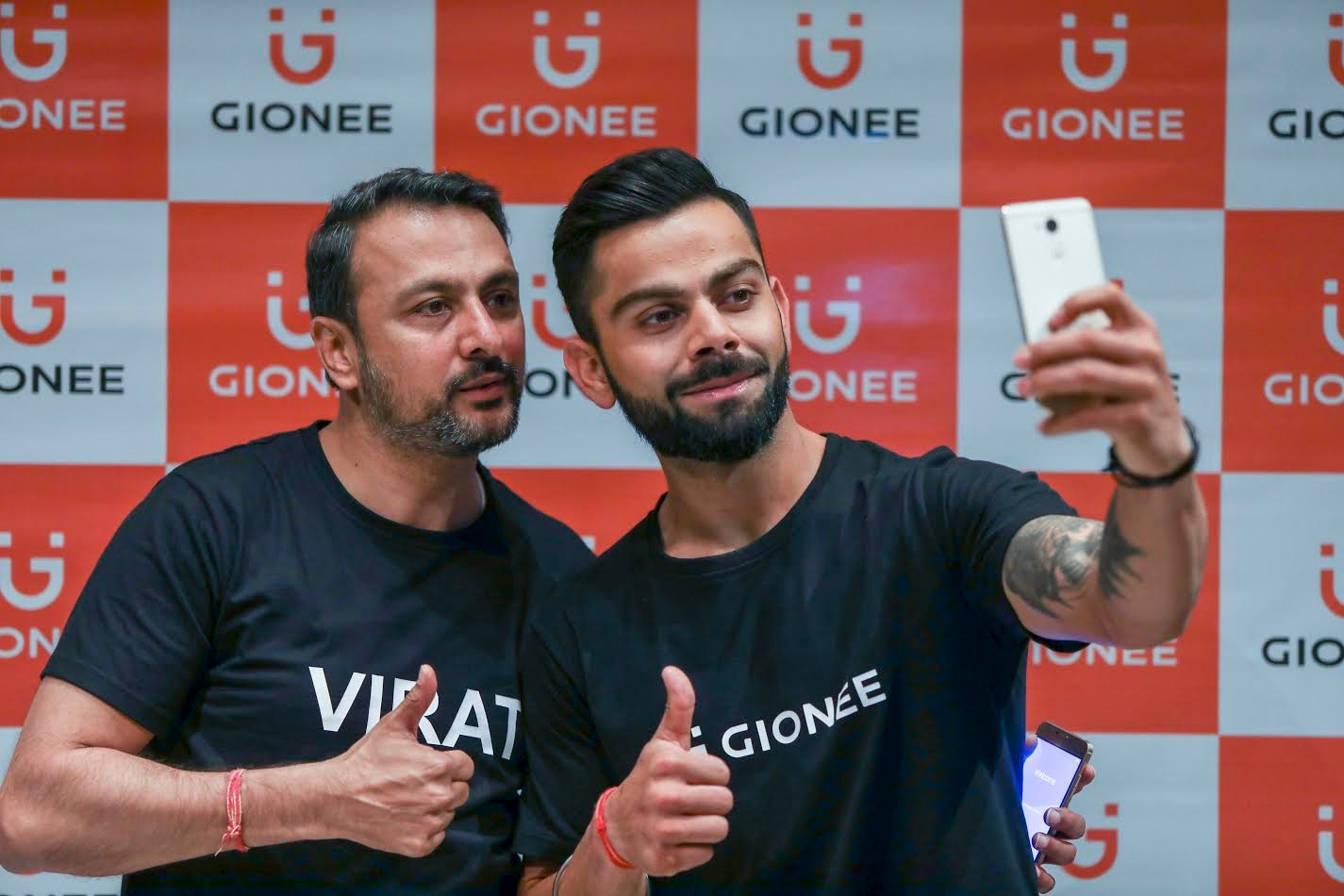 Gionee Virat Kohli brand ambassador