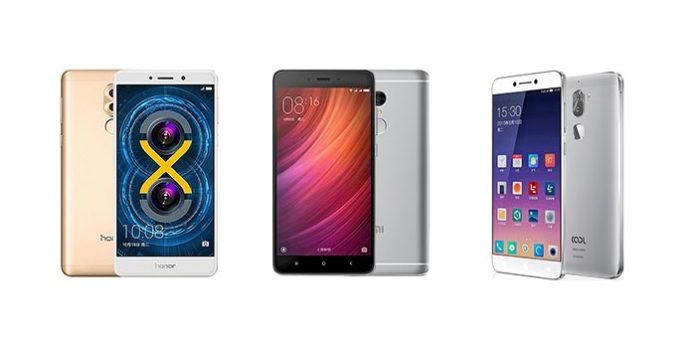 Honor 6x vs Redmi Note 4 vs Cool1 Dual Honor 6x vs Redmi Note 4 vs Cool1 Dual