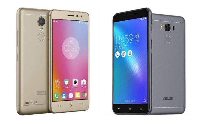Lenovo K6 Power vs ZenFone 3 Max Lenovo K6 Power vs ZenFone 3 Max