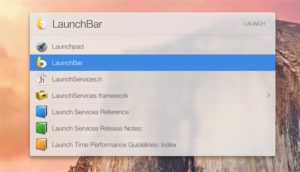 Launchbar Mac