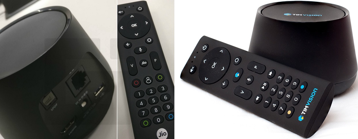 Reliance Jio DTH Box vs Timvision Android TV Decoder