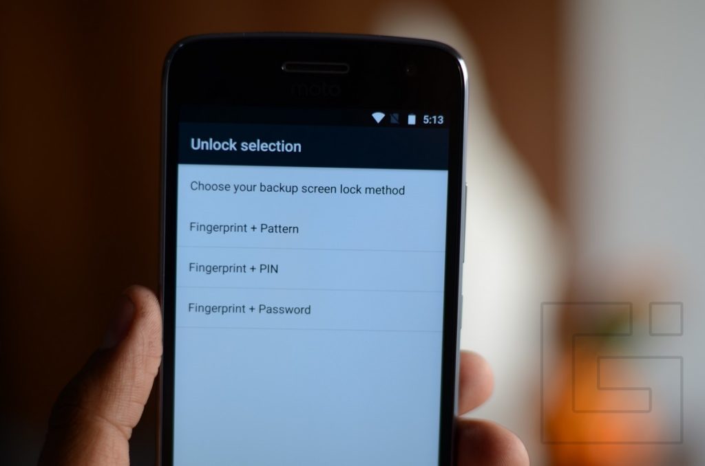 How to Setup the Fingerprint Sensor on Moto G5 Plus
