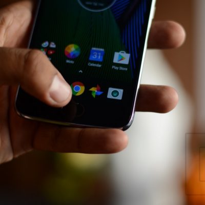 Moto G5 Plus fingerprint sensor Setup