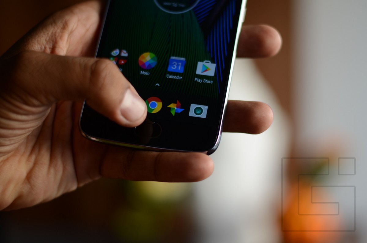 Moto G5 Plus fingerprint sensor Setup