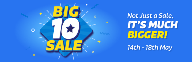 Flipkart Big 10 Sale