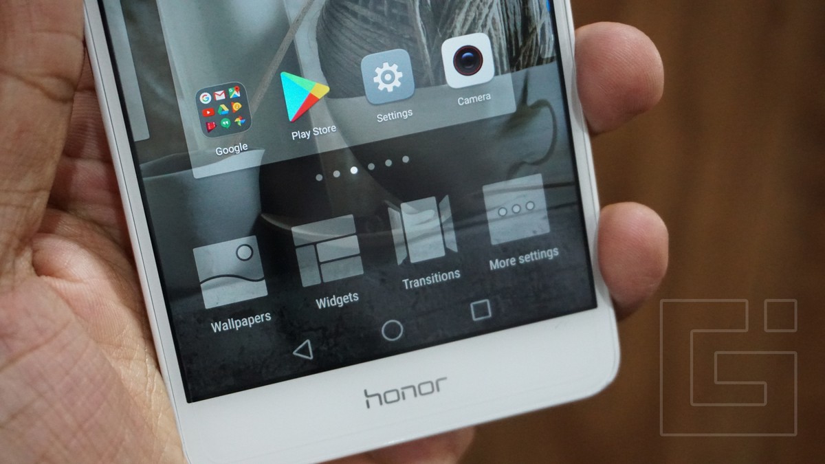 Honor 6X Tip Home screen settings
