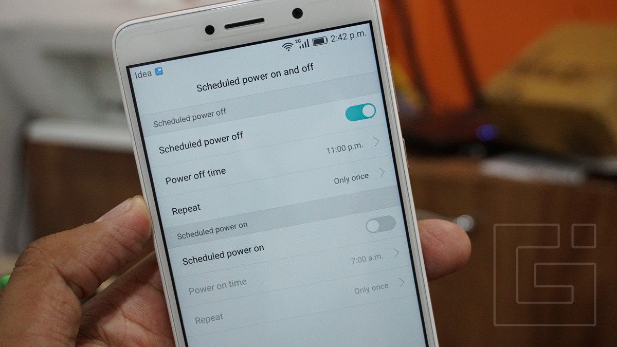 Honor 6X Tip Scheduled Power On Off