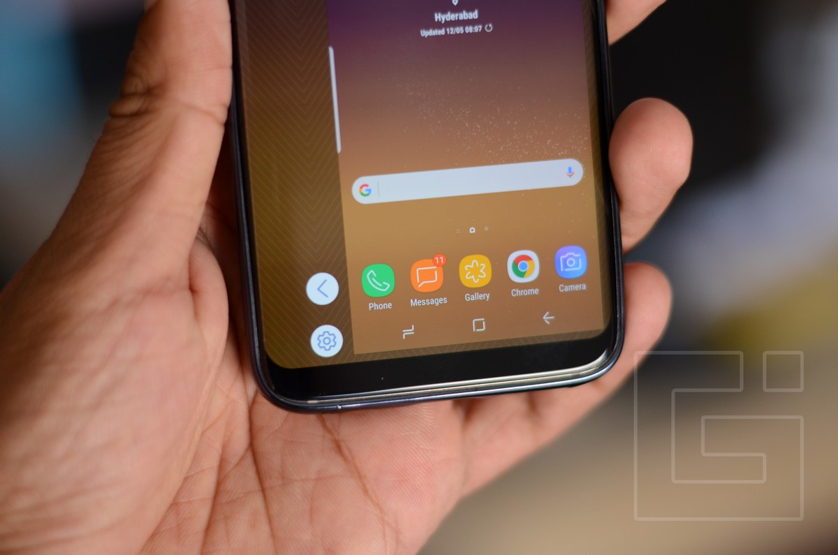 Samsung Galaxy S8 Tips One handed mode