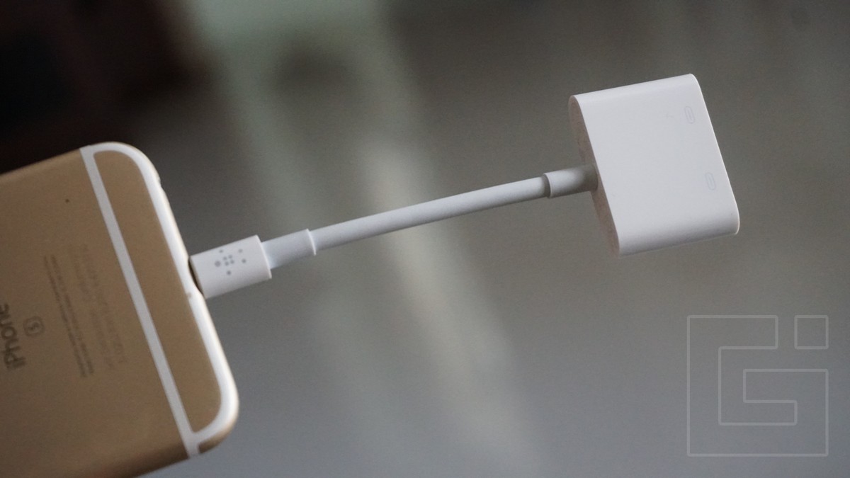 Belkin Lightning Audio and Charge Adapter Gizmo Times