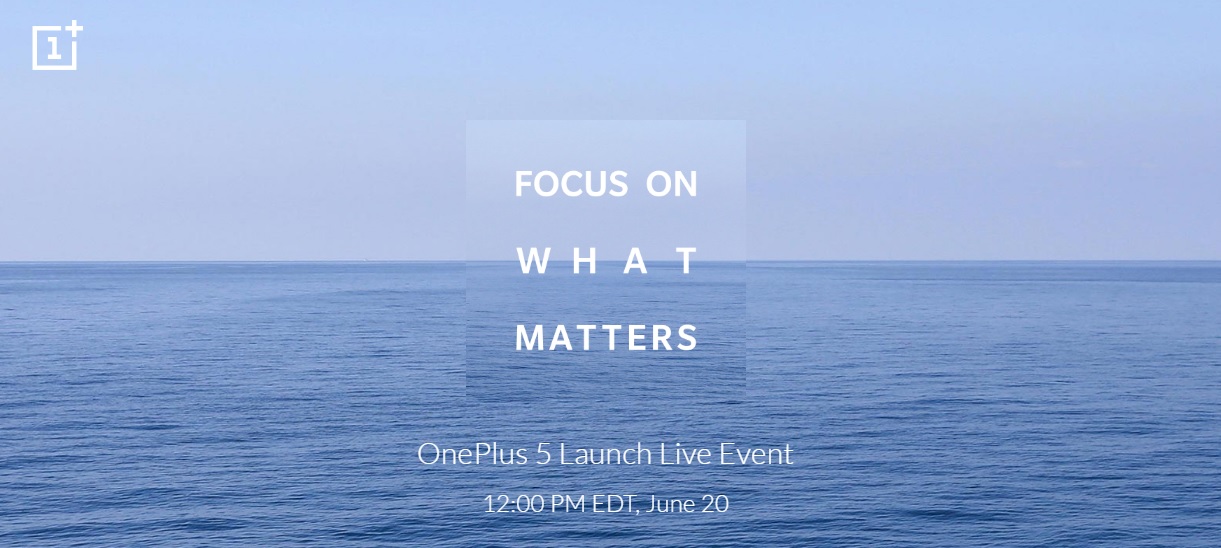 OnePlus 5 launch date