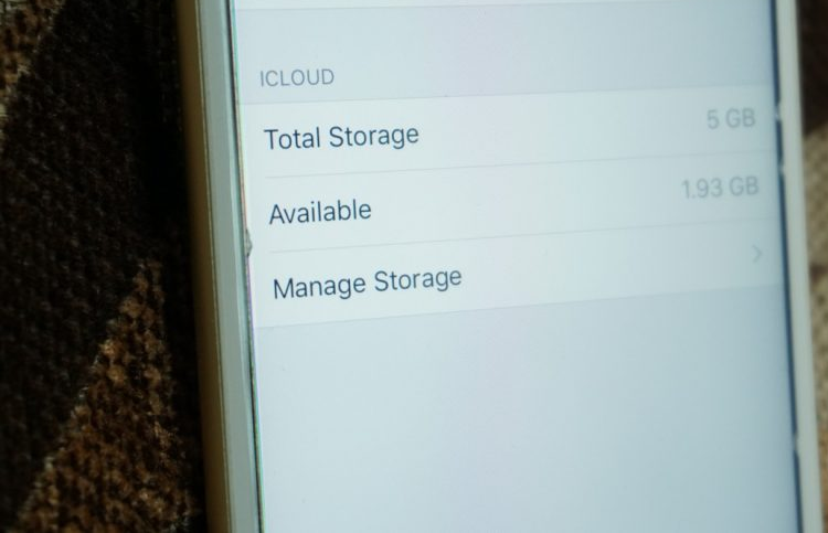 icloud store not enough