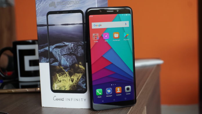 Micromax Canavs Infinity