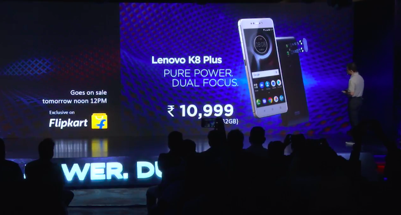 Lenovo K8 Plus