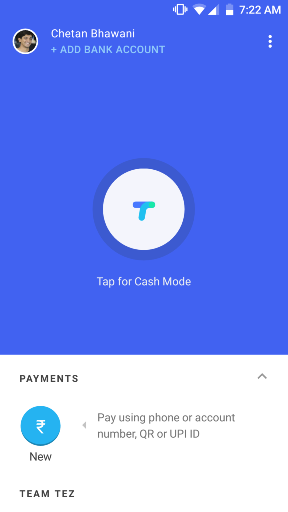 How to send or receive money through Google Tez App