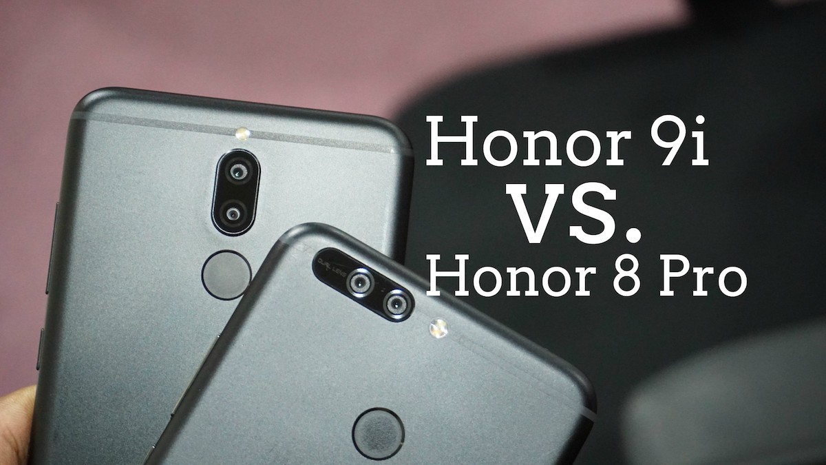 Honor 9i vs Honor 8 Pro Comparison