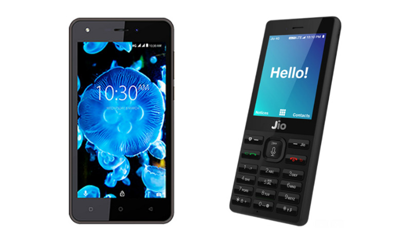 Airtel Karbonn A40 vs JioPhone