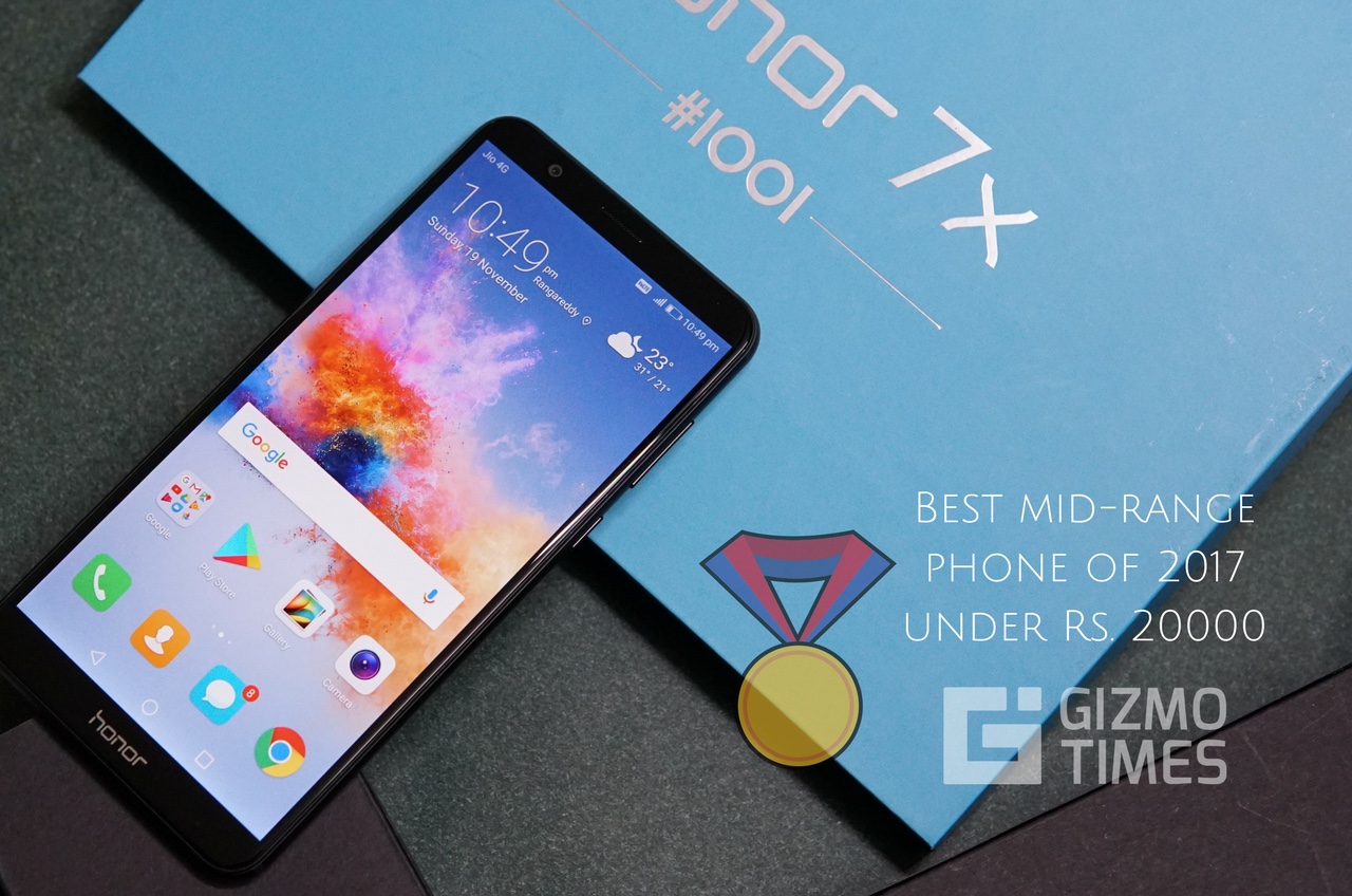 Gizmo Times 2017 Awards Best Phones under Rs. 20,000