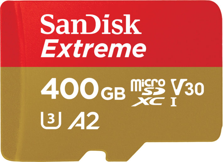 SanDisk Launches 'World's Fastest' 400GB MicroSD Card